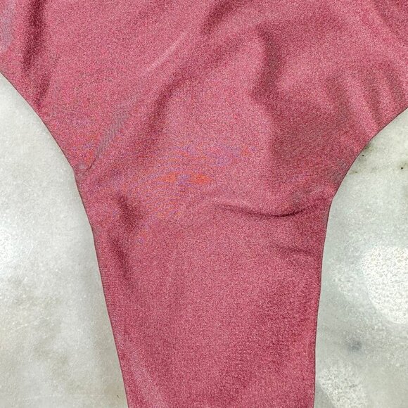 VDM Pink And Purple Reversible Mid-Coverage Bottom Size Medium - Picture 8 of 16